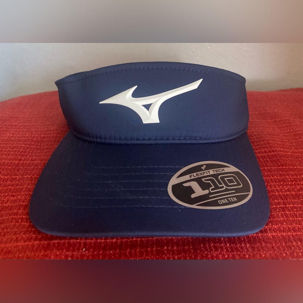 Mizuno Dark Blue Sports Visor - Picture 9 of 12